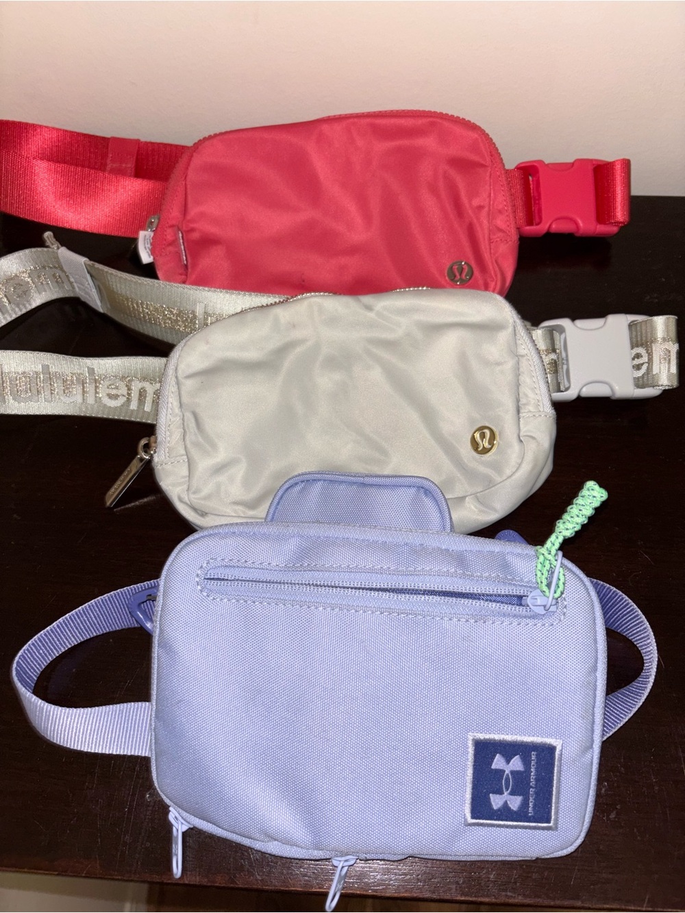 Bundles of 3 Crossbody Belt Bags | 2 Lululemon Everywhere Belt Bags + UA
